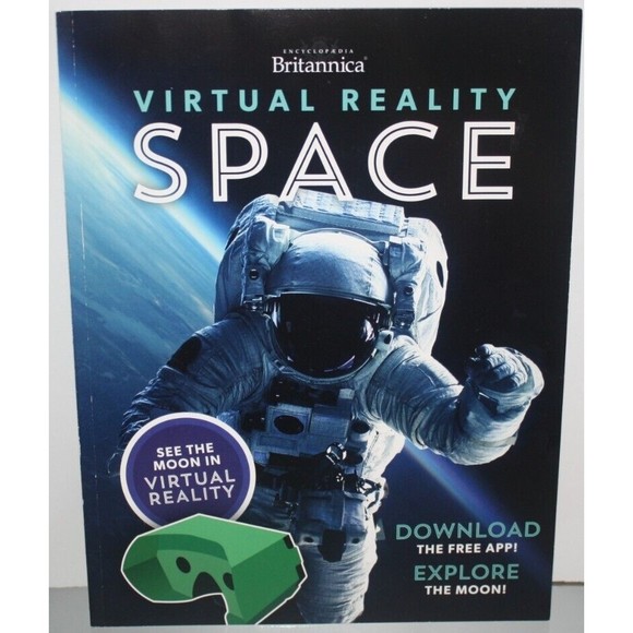 Virtual Reality Space with View Finder  Paperback Book Like New Explore Planets - Picture 1 of 4